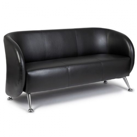 Lounge Sofa 3 Sitzer Retro Stil