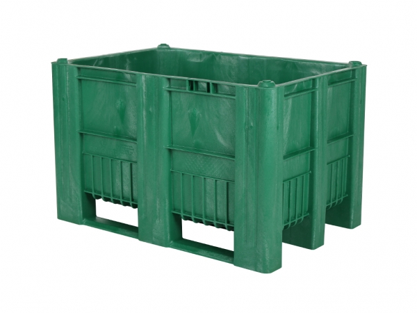 Palettenbox aus Kunststoff grün