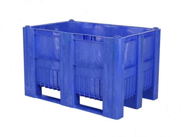 Palettenbox aus Kunststoff blau