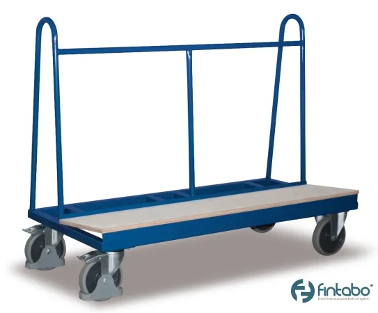 Plattenwagen mit Sperrholzladefläche Plattenwagen mit Sperrholzladefläche