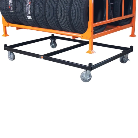 Rollgestell für Reifengestell für SUV u. PKW-Reifen
