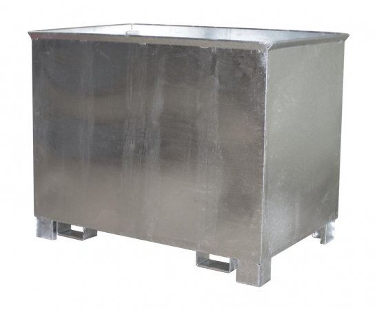 Stahlbehälter Öl- und wasserdicht verzinkt von fintabo® Stapelbehälter