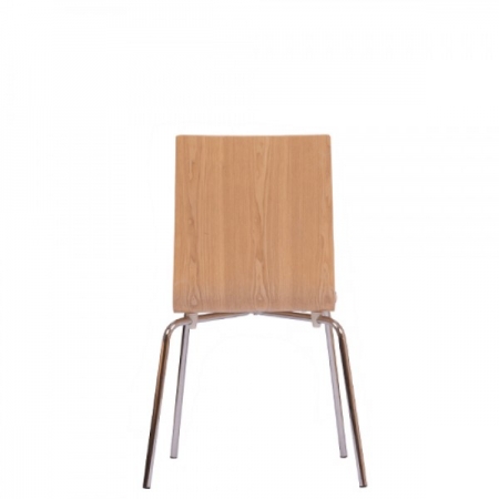 Besucherstühle / Holzschalenstühle mit Laminat