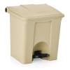 Abfallbehälter 45 l mit Inneneinsatz u. Fußpedal von fintabo® Müllbehälter