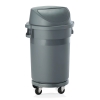 Abfallbehälter mit Transporttrolley 80 l Müllbehälter von fintabo®