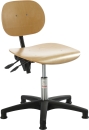 Arbeitsstuhl Holz Sitzhöhe: 34 - 47 cm verstellbar