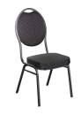 Bankettstühle stapelbar - Royal Deluxe Stapelstühle schwarz