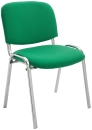 Besucherstühle (Stoff) in erfrischendem Grün - Stapelstühle K2C