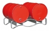 Fasspalette für 2 x 200 Liter Fässer (stapelbares Fassgestell)