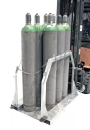Gasflaschen-Palettengestell für bis zu acht Gasflaschen