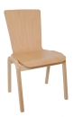 Holzstühle Typ K1 -Stapelbare Besucherstühle