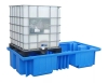 IBC Kunststoff-Auffangwanne für 2 x 1000 Liter