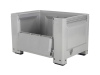 Palettenbox mit Frontklappe 1200 x 800 mm (L x B) PB200 Palettenbehälter