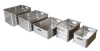 Aluminiumbox 758x578x230mm (LxBxH) Aluminium Transportkiste